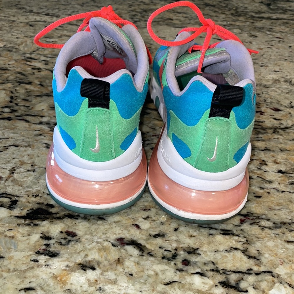 Nike Air Max 270 React Women's Sneakers - Multicolor - Picture 6 of 14